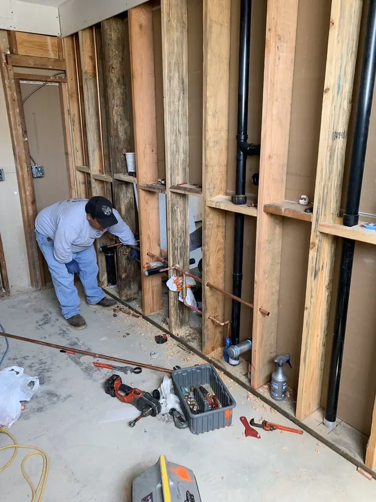 Commercial rough-in plumbing for Gas Line Repair in Upper Uwchlan